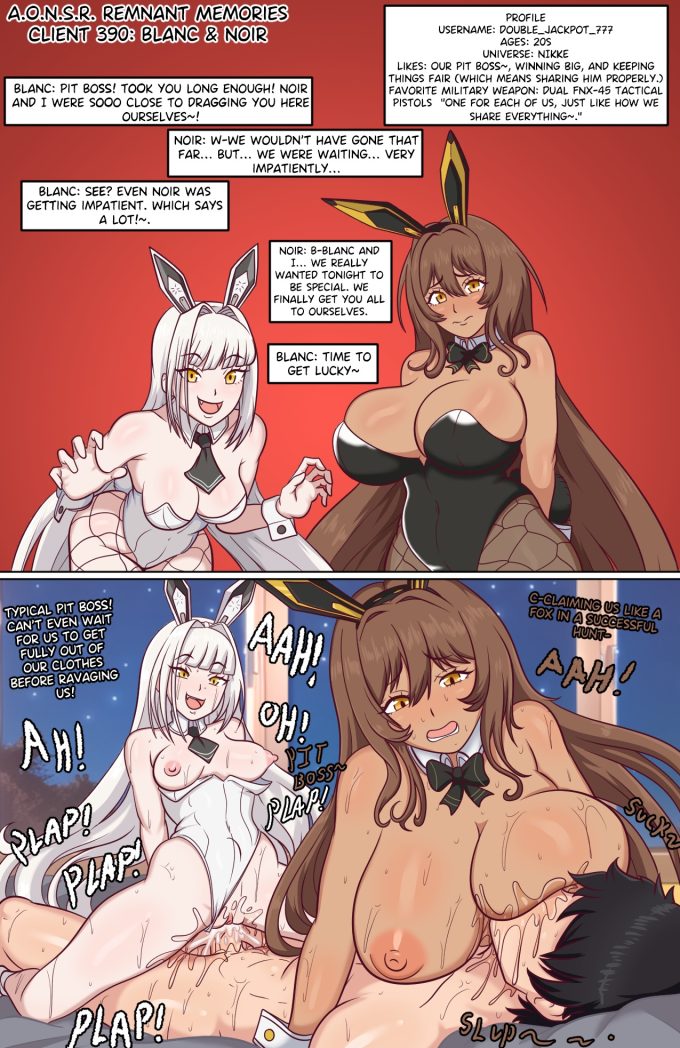 Noir and Blanc – Dywtba-alt-universe – Goddess of Victory Nikke